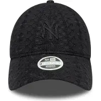 New Era Pet 'Gorra negra yankees wmns broderie 9twenty neyyan' zwart