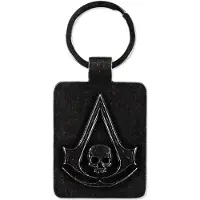 Assassin's creed - Gaming Sleutelhanger - Black Flag Resynced - voor Geen - zwart - Maat Standard