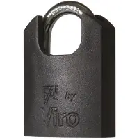 Viro FAI hangslot 45mm (met kunststof hoes)