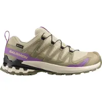 Salomon - Trailschoenen - XA Pro 3D V9 GTX W Bog/Aloe/Concog voor Dames van Gerecyclede materialen - Maat 7,5 UK - Beige