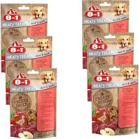 8In1 Freeze Dried 50 g - Hondensnacks - 6 x Eend&Appel