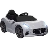 AIYAPLAY Elektrische auto voor kinderen Kunststof, Metaal 98L x 59B x 43H cm Grijs
