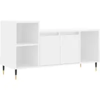 vidaXL Tv-meubel 100x35x55 cm bewerkt hout wit