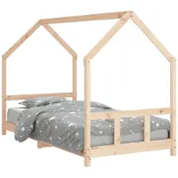 DKD Home Decor Kinderbedframe 90x200 cm massief grenenhout