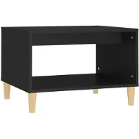 vidaXL Salontafel, zwart, 60x50x40 cm, houtvezel