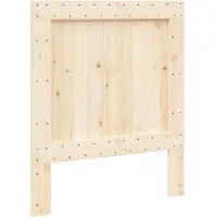 vidaXL Hoofdbord 90x104 cm massief grenenhout