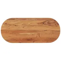 Super Merchant Tafelblad ovaal 140x60x2,5 cm massief acaciahout