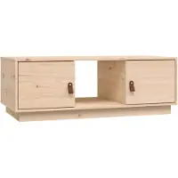 vidaXL Salontafel 100x50x35 cm, massief grenenhout