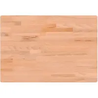 vidaXL Bureaublad 80x55x2,5 cm massief beukenhout
