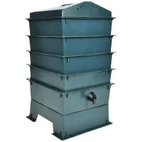 vidaXL - Wormenbak 4-laags - 42x42x60 - cm