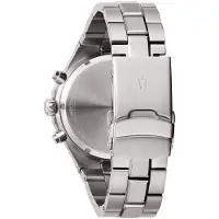 Bulova Precisionist Heren Horloge Zilverkleurig 96B409
