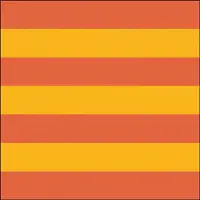 Ambiente Lunch servetten - Block stripe yellow/orange