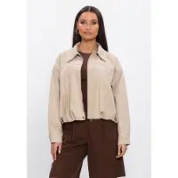 Grace & Mila Dames Jassen Ss26111017 - Beige - Maat M