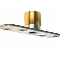 Comer ondergeleider 12 op plaat met bronzen rol