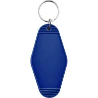 Combicraft Blanco Hunter hotel sleutelhanger 45x88mm donker blauw - 5 stuks