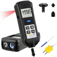Pce Instruments -T 260 Toerenteller Optisch 0.5 - 19999 omw/min 5 - 99999 omw/min