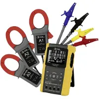 Pce Instruments -PA 8000 Netwerkanalyser 3-fasig Met logger, Incl. stroomtang