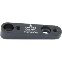 Contec Cda-pm-fm Fm-front Disc Brake Caliper Adapter Zilver 140 mm