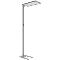 Ledvance vloerlamp COMACT grijs 12600 lm, 4000 K, direct/indirect, sensor, dimbaar, UGR<19