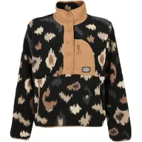 Protest Fleece jas 'PRTXena' zwart
