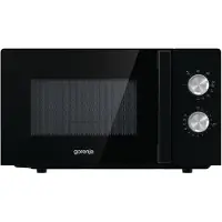 Gorenje MO20E2BH magnetron, 20 liter, 800 W, met grillfunctie, 5 vermogensniveaus, zwart