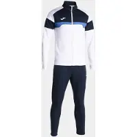 Joma Danubio Iii Tracksuit Wit,Blauw 3-4 Years Jongen