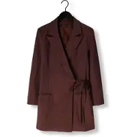 Ydence Dames Kleedjes Dress April - Bruin - Maat XXL