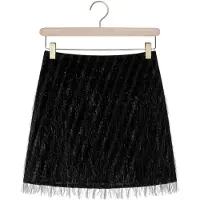 Studio Amaya Dames Rokken Dreams - Zwart - Maat XL
