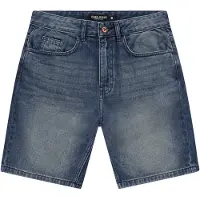Cars denim regular short dark blue denim Korte broek Blauw Effen - maat 164
