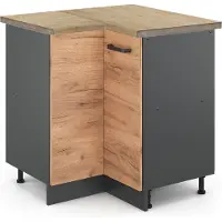 Vicco Hoekkast R-Line Krachtige eik goud 75.6 cm , WB Eik, Model 46949