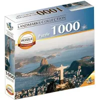 Braet Puzzel 7 World Wonders - El Cristo Salvador 1000St