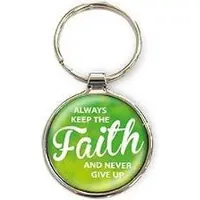Miko Luxe Sleutelhanger - Faith (zilver)