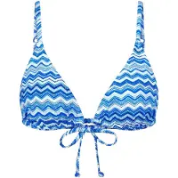 Triumph Bikinitop ' Red Label Mix & Match Summer ' blauw / wit