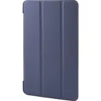 Mobigear Tablethoes geschikt voor Samsung Galaxy Tab A9 (2023) Hoes | Tri-Fold Gel Bookcase - Donkerblauw