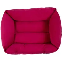 Mars & More Dierenmand M borduurwerk fuchsia roze 65x50x20cm
