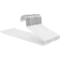 Songmics - Kledinghangers - Kledinghangers Set van 20 - Open Einde - Multifunctioneel en Antislip - Ruimtebesparend