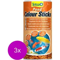 Tetra Pond Colour Sticks - Vijvervoer - 3 x 1 l