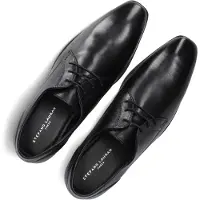 Stefano lauran Heren Nette Schoenen 84708 - Zwart - Maat 47