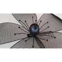 Boltze Bloem - Zwart - 48 cm - Metaal