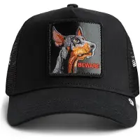 Goorin Bros. Pet 'Gorra goorin bros negra doberman black out doberman trucker cap' zwart