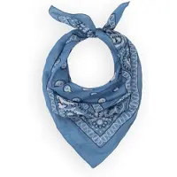 Notre-V Dames Sjaals Astrid Large - Blauw - Maat ONESIZE