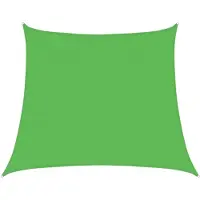 vidaXL Zonnezeil trapezium 160 g/m² 4/5x4 m HDPE lichtgroen