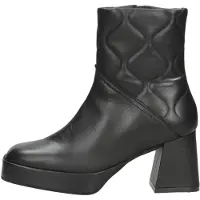 Red-Rag Boots 'Enkellaarsjes Hak' zwart