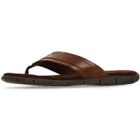 Manfield Teenslippers bruin