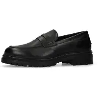 Manfield Mocassins zwart