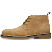 Manfield Chukka Boots lichtbruin