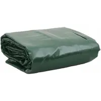 vidaXL Afdekkleed, groen, 3,5 x 5 meter, 650 g/m²