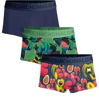 Muchachomalo Heren 3-pack trunks weird fruit