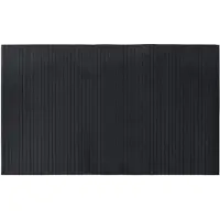 vidaXL Vloerkleed rechthoekig 60x100 cm bamboe zwart