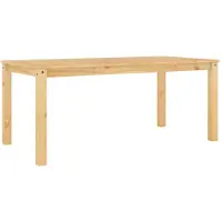 vidaXL Eettafel PANAMA 180x90x75 cm massief grenenhout